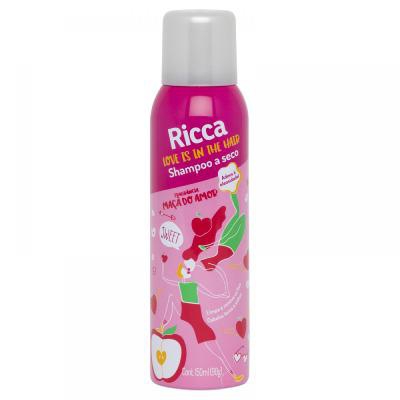 Shampoo a Seco Ricca Maçã do Amor 150ml